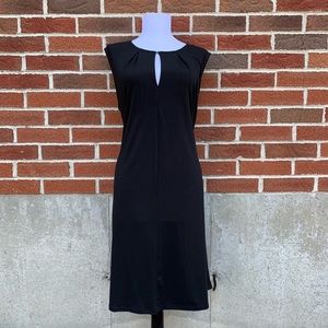 NWT H&M Black Tie Waist Shift Dress